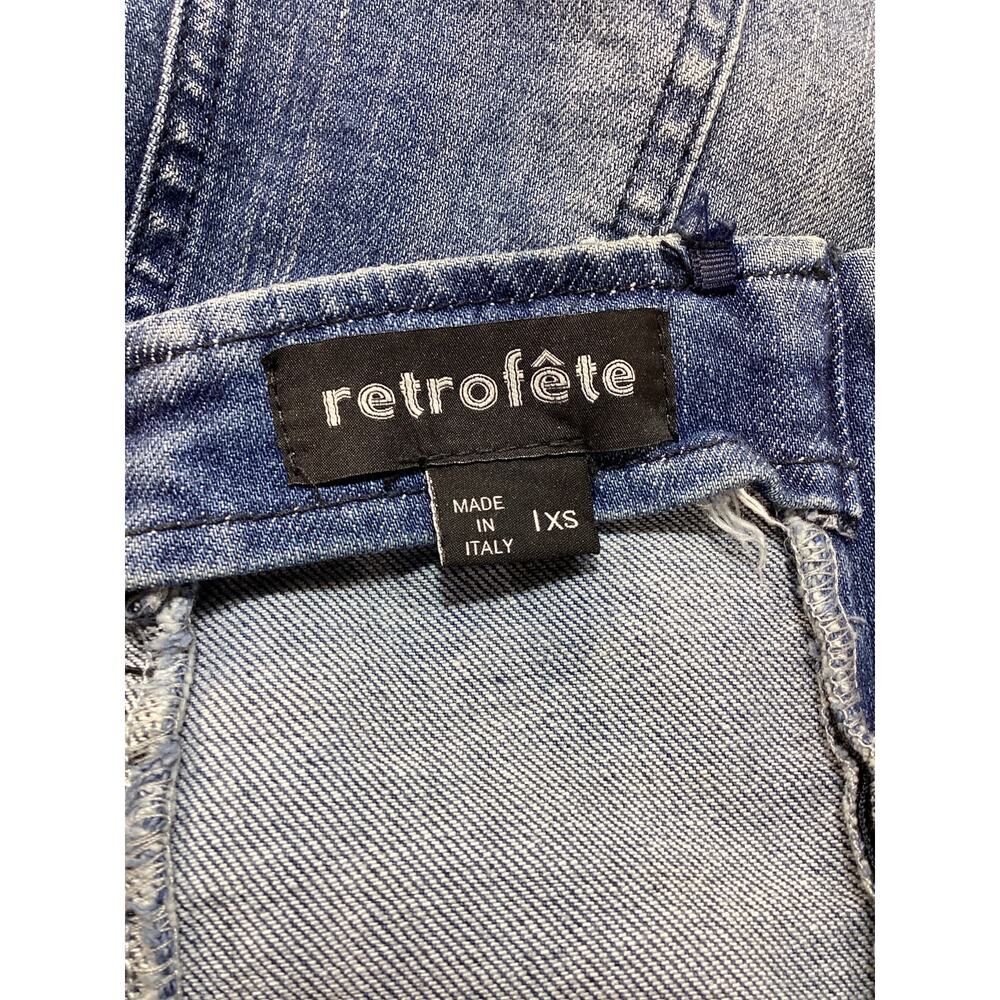 Retrofete Denim Blue Ashlyn Dress Size XS - Picture 4 of 4